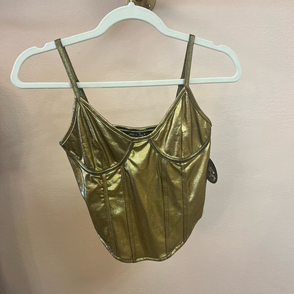 Gold Shimmer Tank